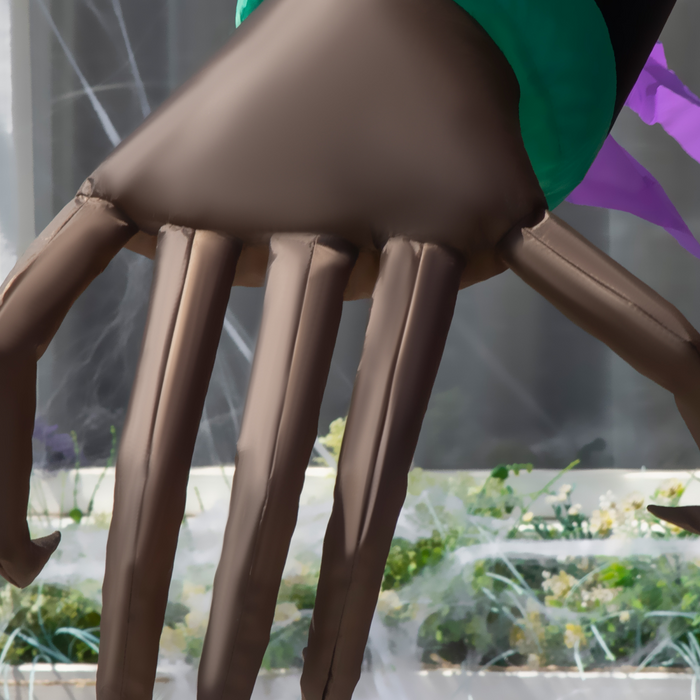 Inflatable Halloween Pumpkin Grim Reaper – 2.1 m Yard Display with LED Lights - Samanta Factory