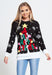 New Ladies Womens Santa Xmas Christmas Novelty Fairisle Retro Jumper Sweater