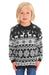 Kids Christmas Jumper Boys Girls Knitted Reindeer Novelty Xmas Knit Sweater