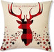 4-Pack Vintage Christmas Throw Pillow Covers Cushion Home Decor UK Stock