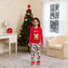 Christmas Family Matching Pyjamas Adults Kids Funny Grinch Nightwear Pajamas Pjs