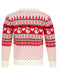 Kids Girls Christmas Jumper Snowman Jacquard Nordic Fairisle Xmas Sweater
