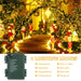 Christmas Lights 40M 300 LED Battery Fairy String Outdoor Timer 8 Modes W/White