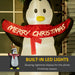 Inflatable Christmas Penguin – 243cm LED Light-Up Outdoor Decor - Samanta Factory