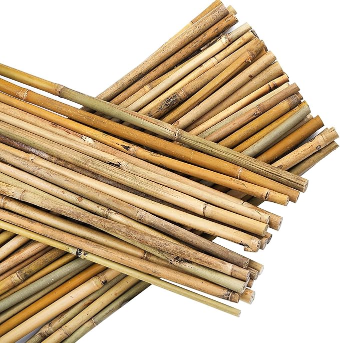 Bamboo Garden Canes – 3FT Durable Support Sticks for Plants - Samanta Factory