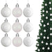 Christmas Baubles Hanging Decoration Shiny Glitter Balls Xmas Tree Ornament 50Mm