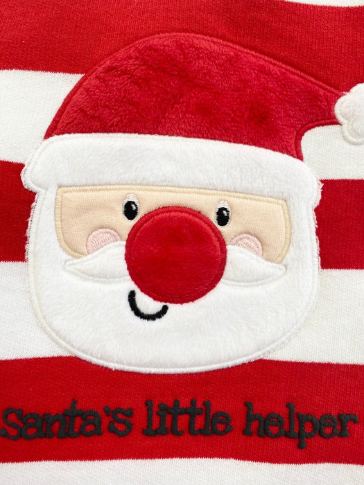 Kids Christmas Jumper Sweatshirt Top Dunnes Festive Cute Santa Red Party Baby