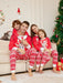 Family Matching Christmas Pyjamas Adult Kids Xmas Nightwear Pajamas Pjs Set NEW