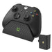 Xbox controller charging dock with LED display and rechargeable battery – black design for Series X/S