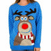 NEW CHILDREN'S POM POM 3D JUMPER XMAS CHRISTMAS NOVELTY SWEATER UK 5-12 YEAR