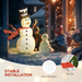 LED Snowman Decoration – 90cm Light-Up Outdoor Christmas Figure - Samanta Factory