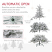 Christmas Tree – Snowy 5ft Pre-Lit Design - Samanta Factory