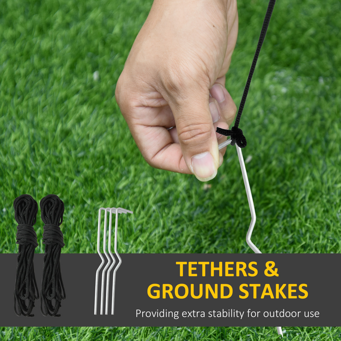 Halloween Inflatable Ghost Tree – 2.4m with Pumpkins & 6 LED Light - Samanta Factory