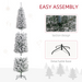 7ft Artificial Christmas Tree – Pre-Decorated with Multi-Coloured Lights - Samanta Factory