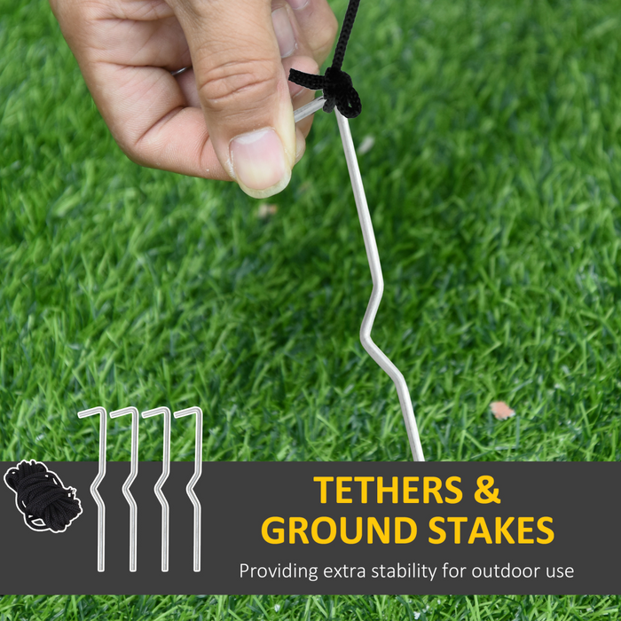 Christmas Inflatable Decoration – 5ft LED Tree with Ornaments - Samanta Factory