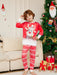 Family Matching Christmas Pyjamas Adult Kids Xmas Nightwear Pajamas Pjs Set NEW