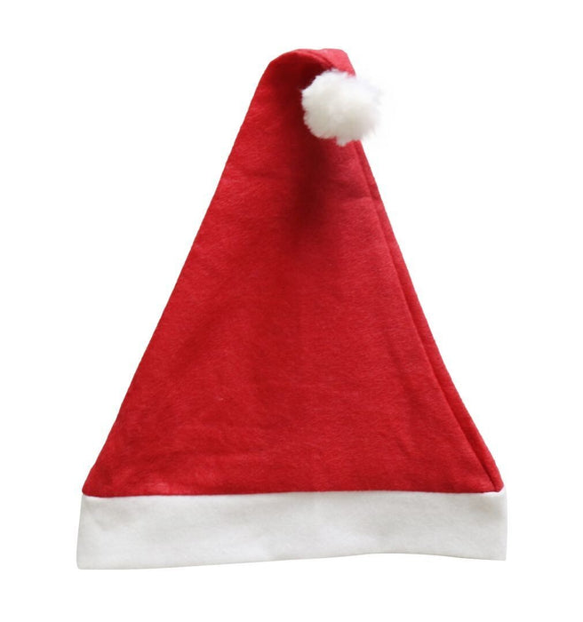 10 Pack Xmas Hats Christmas Hats Adult Party Fancy Dress Santa Decorations Bulk