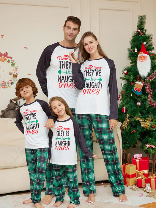 Family Matching Christmas Pyjamas Adult Kids Xmas Nightwear Pajamas Pjs Set