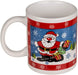 Christmas Mugs Printed Xmas 12Oz Fine Bone China Drinking Tea Coffee Gift X4