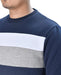 Colour Block Stripe Sweatshirt – Eco-Friendly Comfort with Everyday Style - Samanta Factory