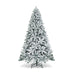 180/240 Cm Snow Flocked Artificial Christmas Tree with 600/1010 Tips