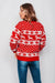 New Ladies Womens Santa Xmas Christmas Novelty Fairisle Retro Jumper Sweater