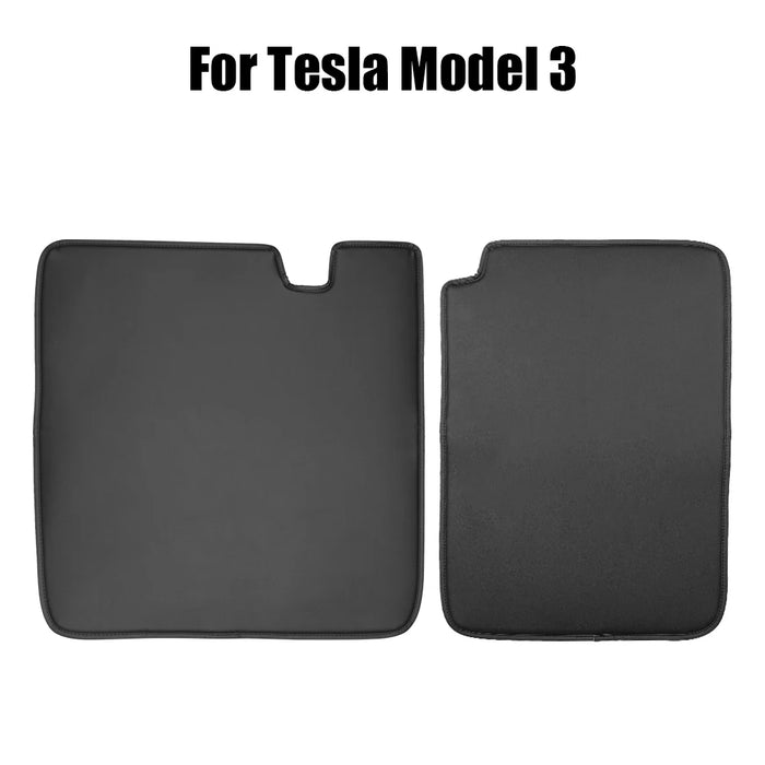 For Tesla Model 3 Y Trunk anti Kick Cushion Separate Design Rear Seat Back Protector Comfortable Protection Pad