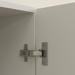 Tall Kitchen Storage Cabinet – Cream White with Adjustable Shelves & Drawer - Samanta Factory