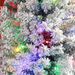 7ft Artificial Christmas Tree – Pre-Decorated with Multi-Coloured Lights - Samanta Factory