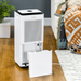 16L Smart Dehumidifier – 5 Modes, LED Display & Activated Carbon Air Filter - Samanta Factory