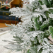 Flocked Artificial Christmas Tree – Snow-Frosted Branches - Samanta Factory