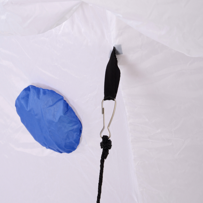 Inflatable Santa Claus & Christmas Tree – Rotating Magic Ball Light Display - Samanta Factory