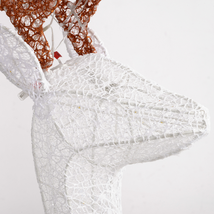 LED Light-Up Reindeer Family – Warm White Outdoor Christmas Display - Samanta Factory