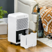 Smart Home Dehumidifier – 2-Speed with 5 Modes, Quiet Operation & LED Display - Samanta Factory