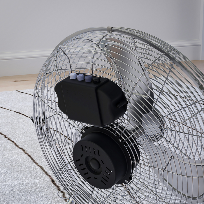 Metal Desk Fan – 3-Speed Settings for Personalized Cooling - Samanta Factory