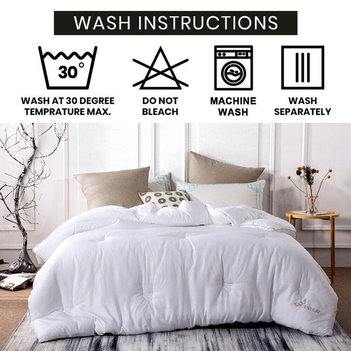 Merry Christmas Soft Blanket Fleece Sofa Bed Faux Fur Throws Single Double Size