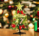 Tabletop Christmas Tree Small Desk Christmas Tree Artificial Xmas Trees 30Cm Min