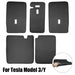 For Tesla Model 3 Y Trunk anti Kick Cushion Separate Design Rear Seat Back Protector Comfortable Protection Pad