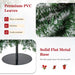 4/5/6FT Artificial Christmas Tree Set of 3 with Realistic Accumulated Snow
