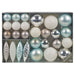 31 Pc Christmas Tree Decoration Baubles Set Shatterproof Ornament Xmas Festive