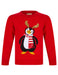 Kids Girls Christmas Jumper Antler Penguin Novelty Sequinned Xmas Sweater