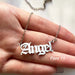 Custom Name Necklace – Personalized Pendant for Women Sf