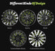 4PCS Wheel Cover Design For Tesla Model 3 Highland 2023-2025 18 Inch Right＆Left Hubcaps Storm Style Wheel Cover Accessories - Samanta Factory
