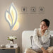 LED Wall Light – Magnolia Petal Design with Warm White Glow - Samanta Factory