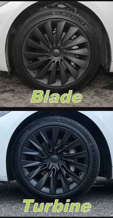4PCS Wheel Cover Design For Tesla Model 3 Highland 2023-2025 18 Inch Right＆Left Hubcaps Storm Style Wheel Cover Accessories - Samanta Factory