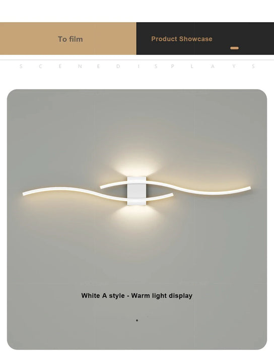Wall Light Fixture – Adjustable LED Design for Modern Interior Décor