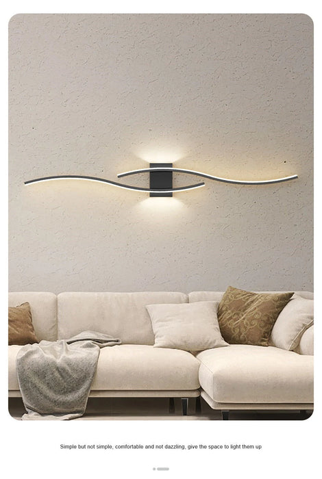 Wall Light Fixture – Adjustable LED Design for Modern Interior Décor