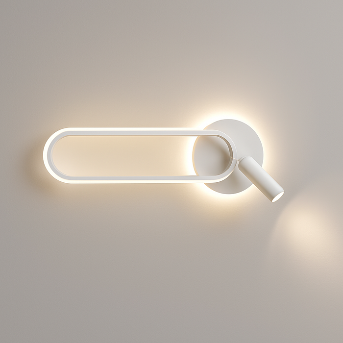 Bedside Lamp Modern Simple Creative Living Room Background Wall Stairwell Wall Lamp Nordic Network Red Corridor Wall Light - Samanta Factory