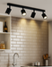Rotatable 4000K ceiling spotlight with adjustable downlight for kitchen or bedroom