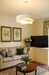 Nordic Fabric Pendant Light – Adjustable Post-Modern LED Chandelier in Multiple Colors